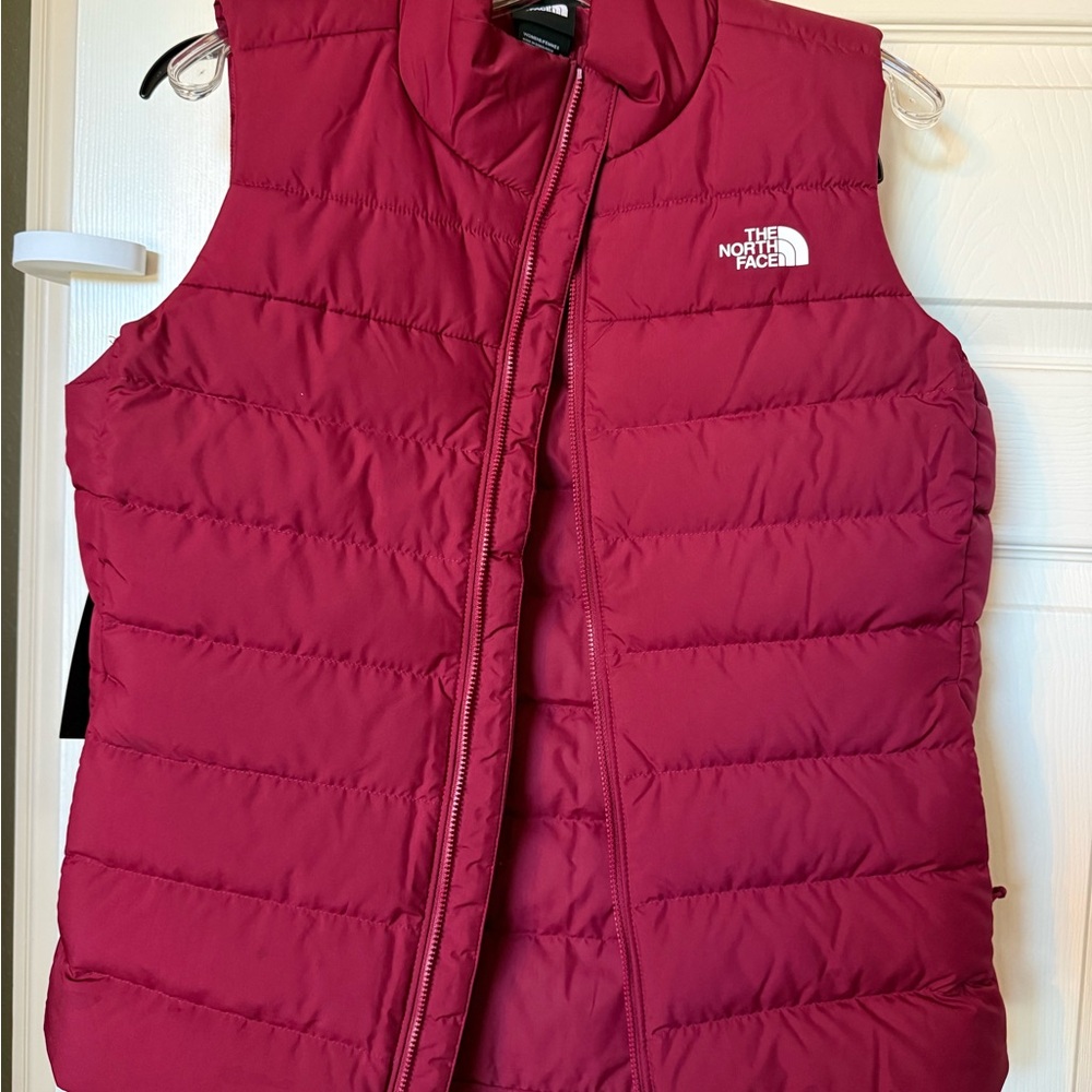 The North Face Women's Burgundy Puffer Vest